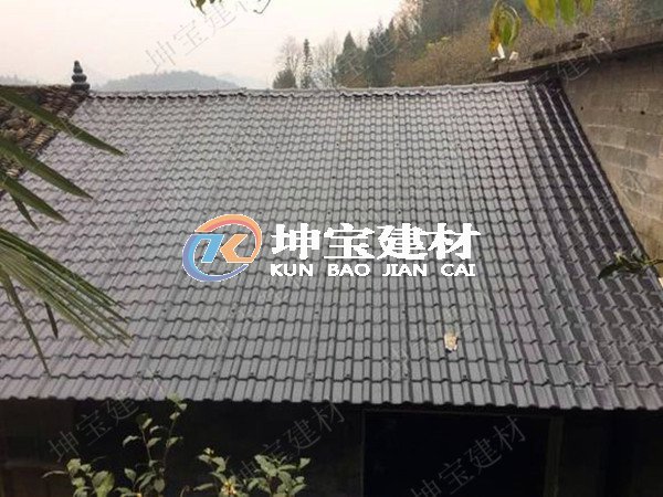 坤寶合成樹(shù)脂瓦，只緣身在最高層！