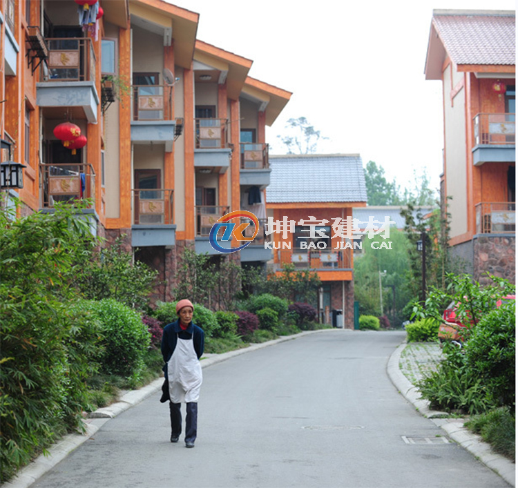 成都溫江萬春鎮幸福村合成樹脂瓦案例