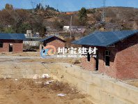 新建景區蓋上樹脂瓦，好一道靚麗風景線！