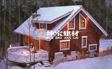 大雪紛飛，樹脂瓦不懼嚴寒