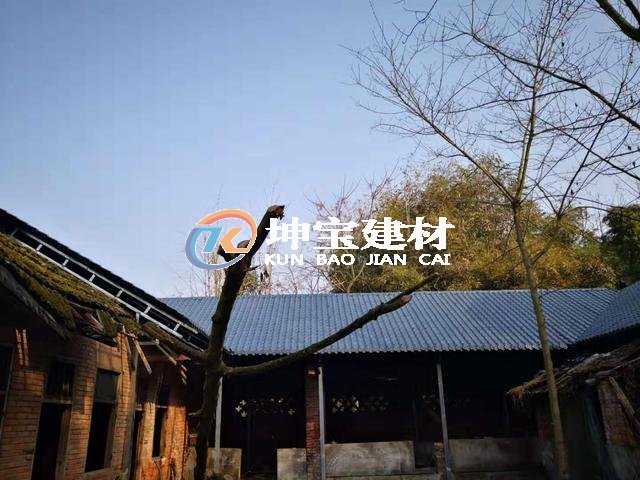 還在為舊房屋面翻新承重問題考慮嗎?，樹脂瓦幫你解決承重！